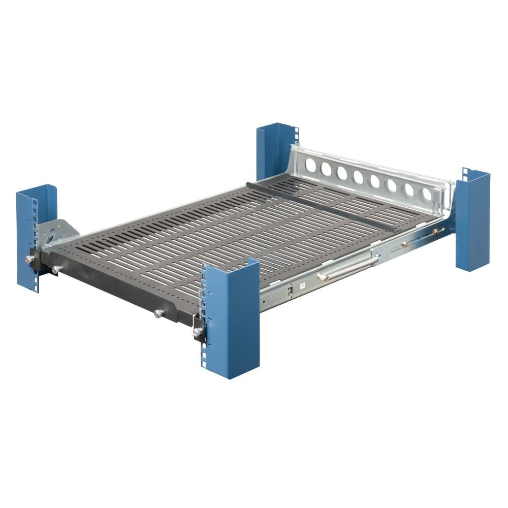 Sliding Rack Shelf with Stay Open Latch | Lowell Manufacturing