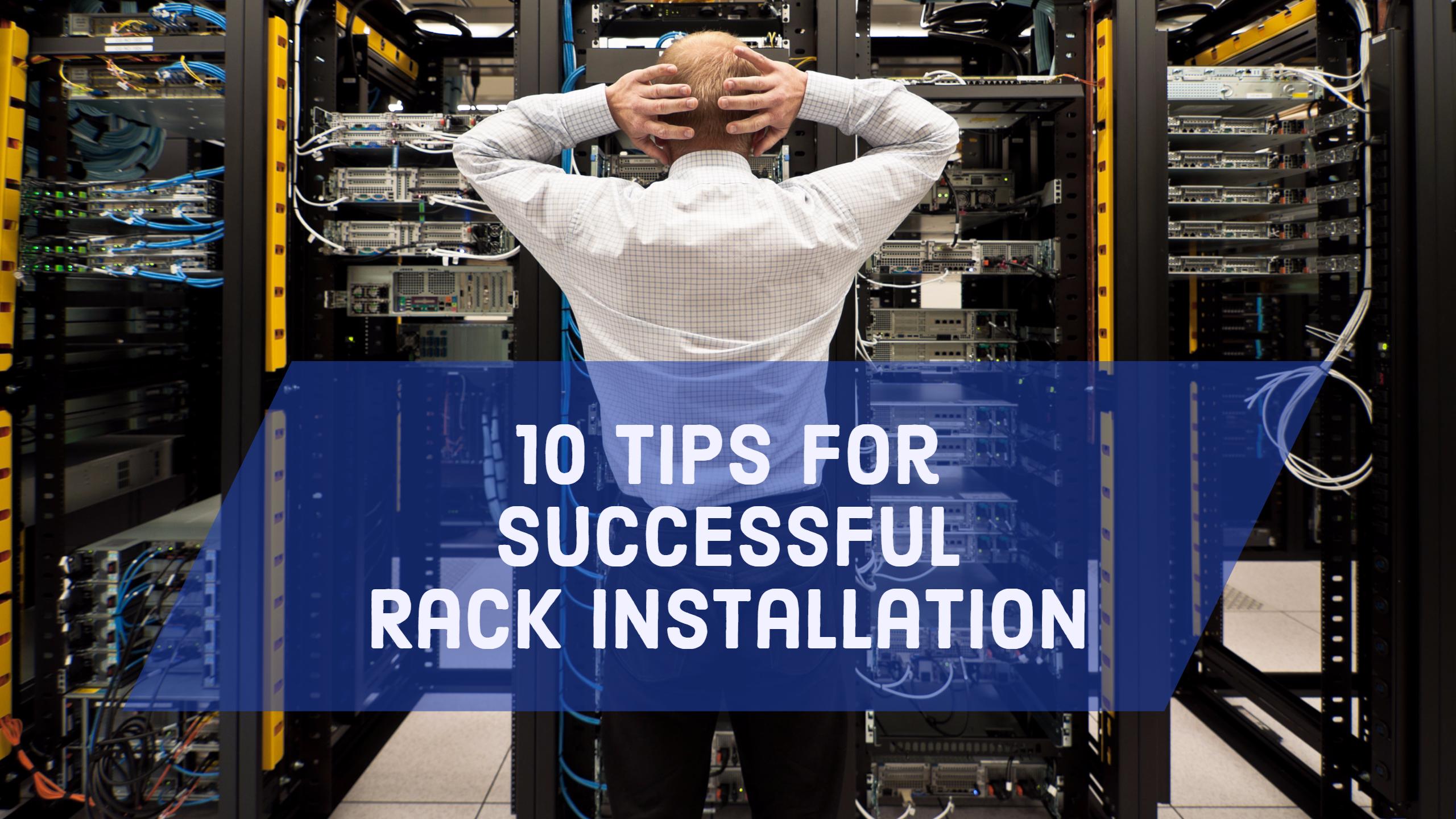 rack installation server tips successful racksolutions